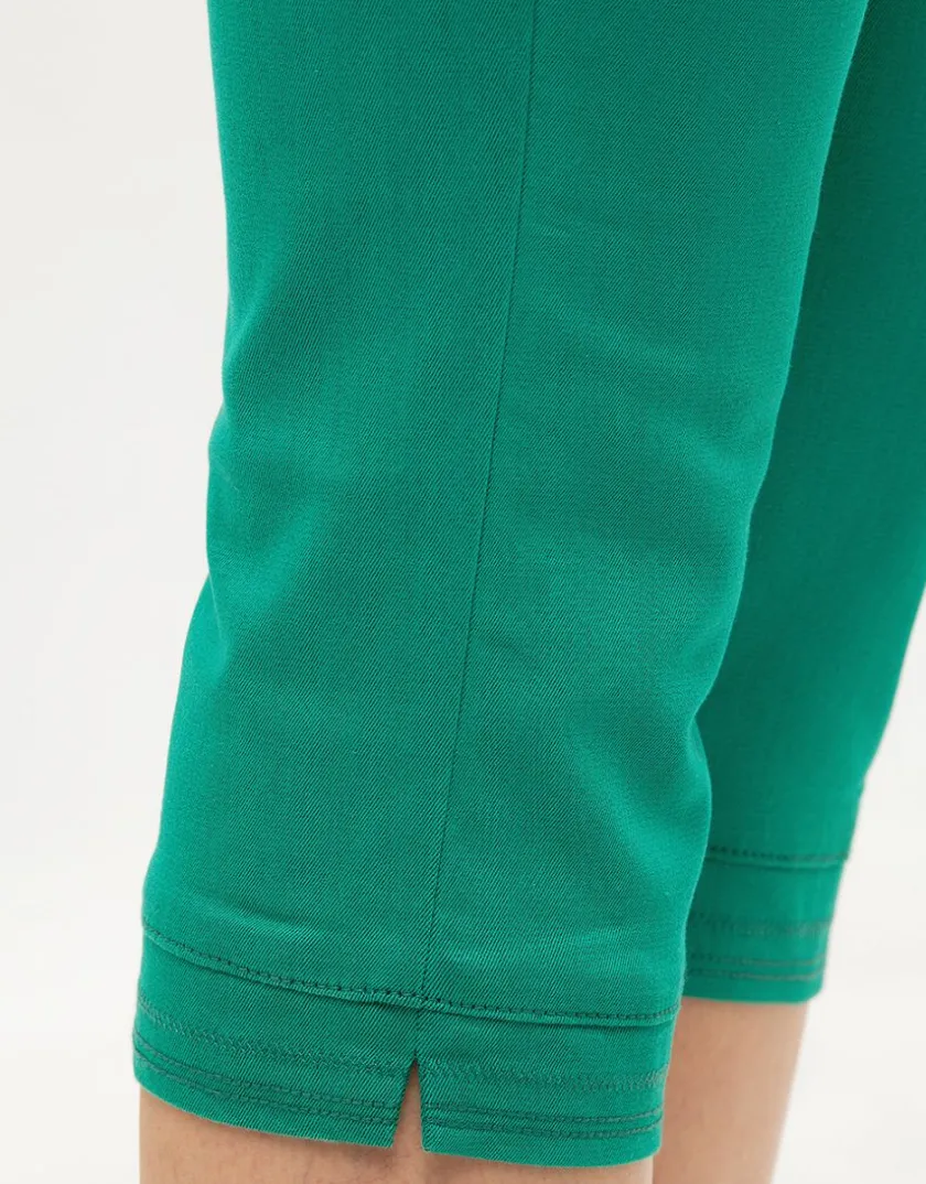 Clearance Corsaire coton vert Pantacourts