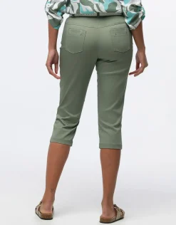Best Corsaire coton vert Pantacourts|Pantalons