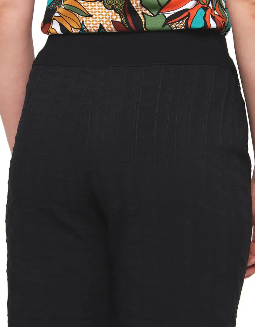 New Corsaire noir coton Pantacourts