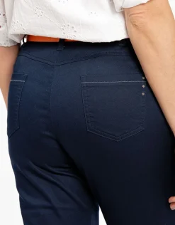 Clearance Corsaire stretch marine Pantacourts