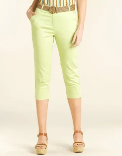 Discount Corsaire stretch pomme Pantacourts