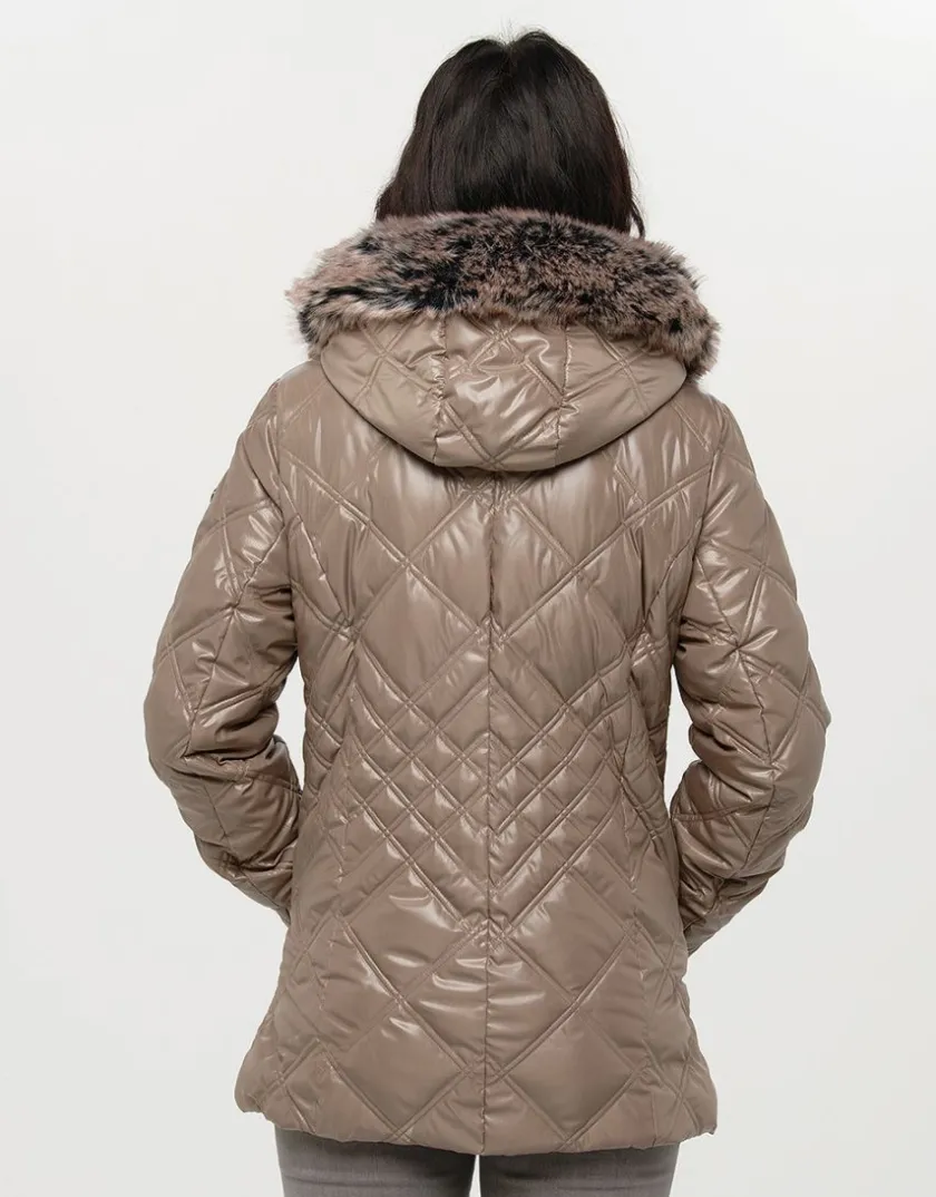 Best Doudoune beige capuche Doudounes|Parkas