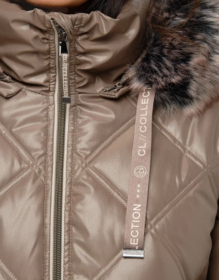 Best Doudoune beige capuche Doudounes|Parkas