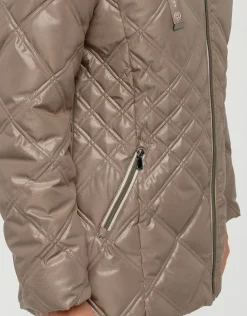 Best Doudoune beige capuche Doudounes|Parkas