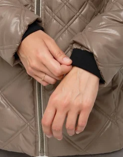 Best Doudoune beige capuche Doudounes|Parkas