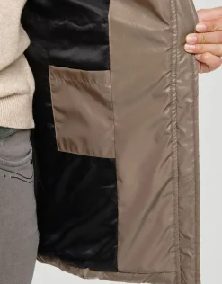Best Doudoune beige capuche Doudounes|Parkas