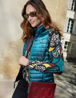 Best Doudoune bleu réversible Doudounes|Parkas