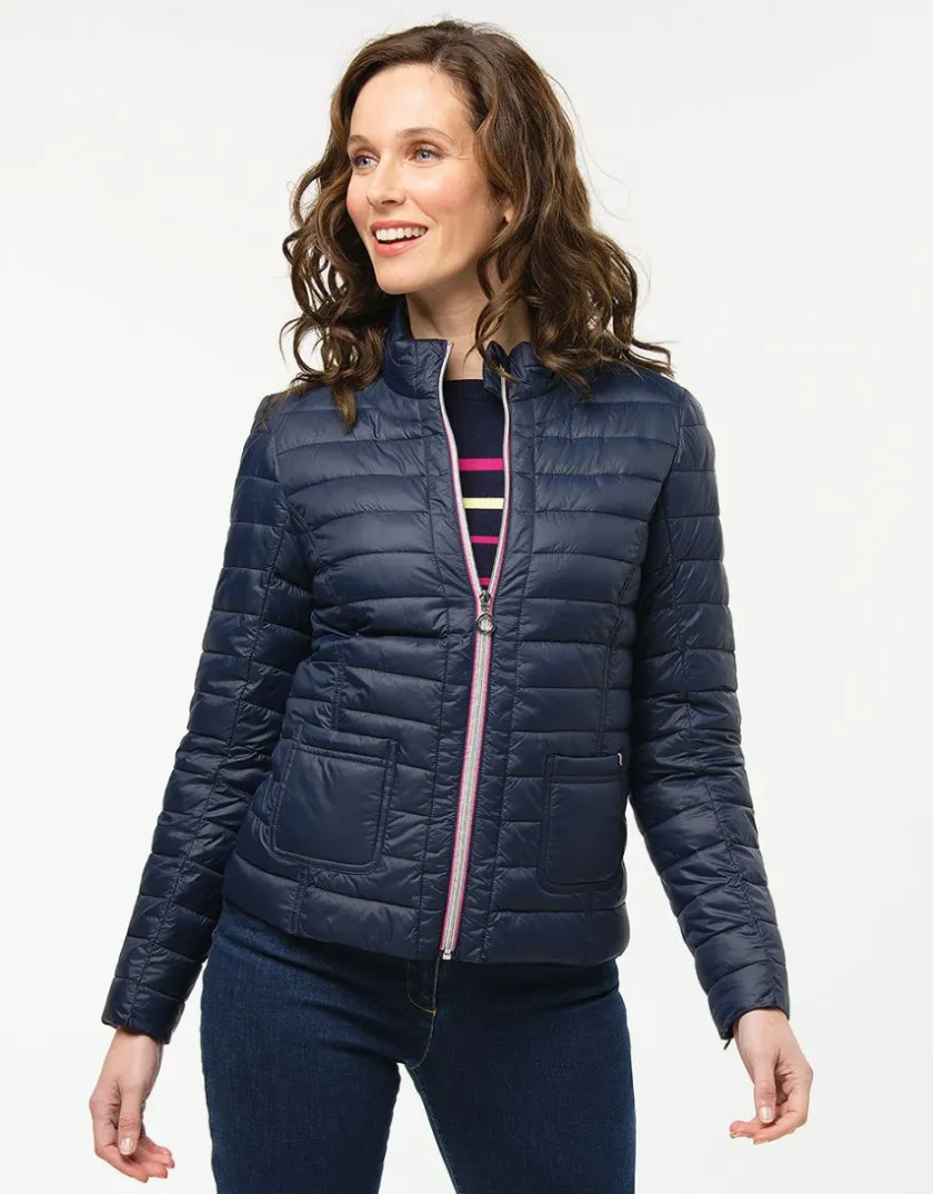 Sale Doudoune courte marine Doudounes|Parkas