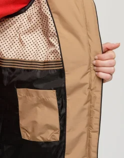 Discount Doudoune longue camel Parkas|Parkas