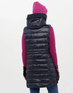 New Doudoune longue marine Doudounes|Parkas