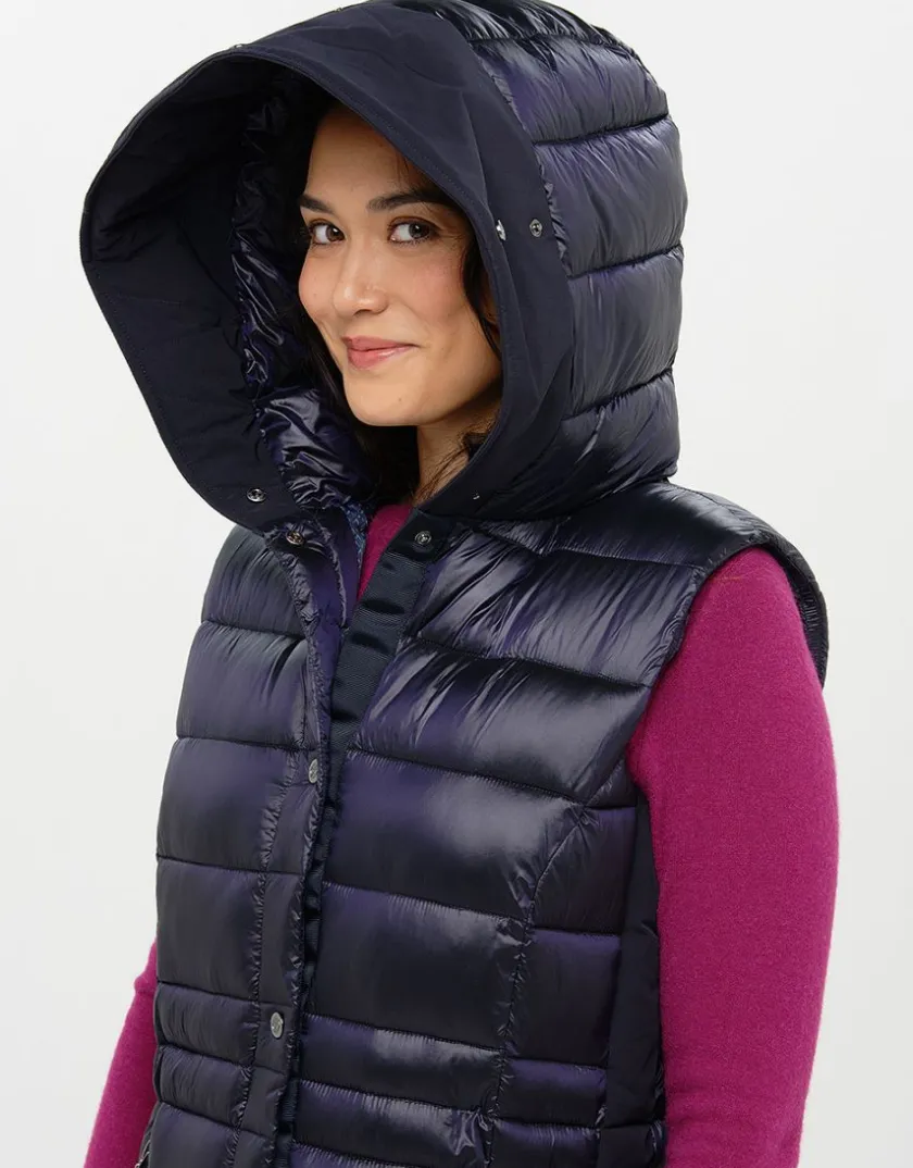 New Doudoune longue marine Doudounes|Parkas