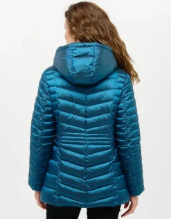 Fashion Doudoune matelassée bleu Doudounes|Parkas