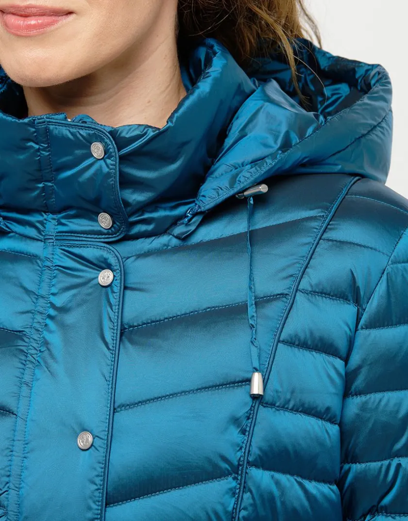 Fashion Doudoune matelassée bleu Doudounes|Parkas