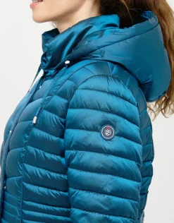 Fashion Doudoune matelassée bleu Doudounes|Parkas