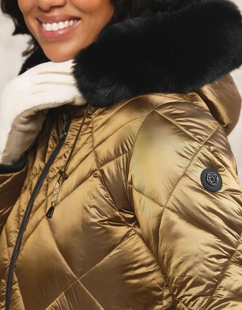 Best Doudoune mordoré kaki Doudounes|Parkas