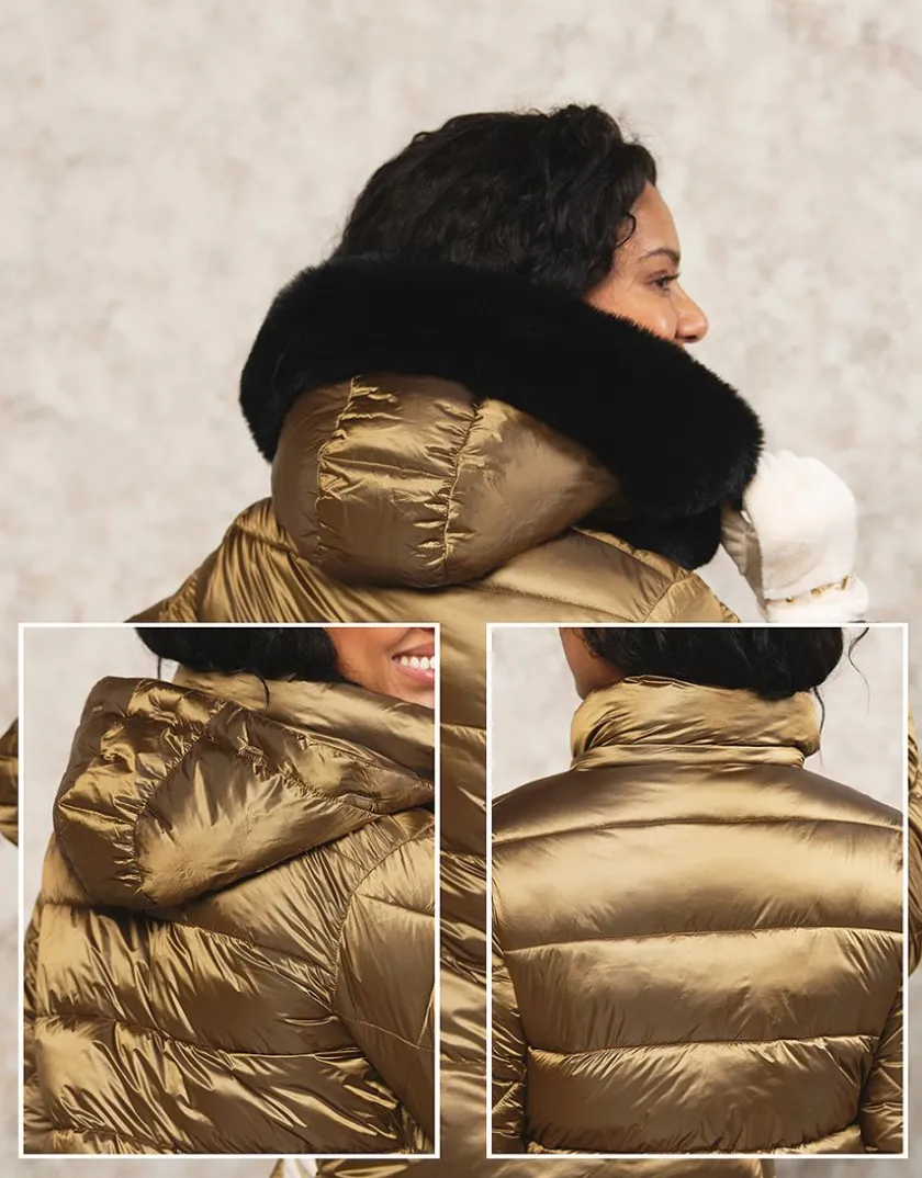 Best Doudoune mordoré kaki Doudounes|Parkas