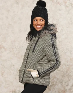 Clearance Doudoune pieds de poule Doudounes|Parkas
