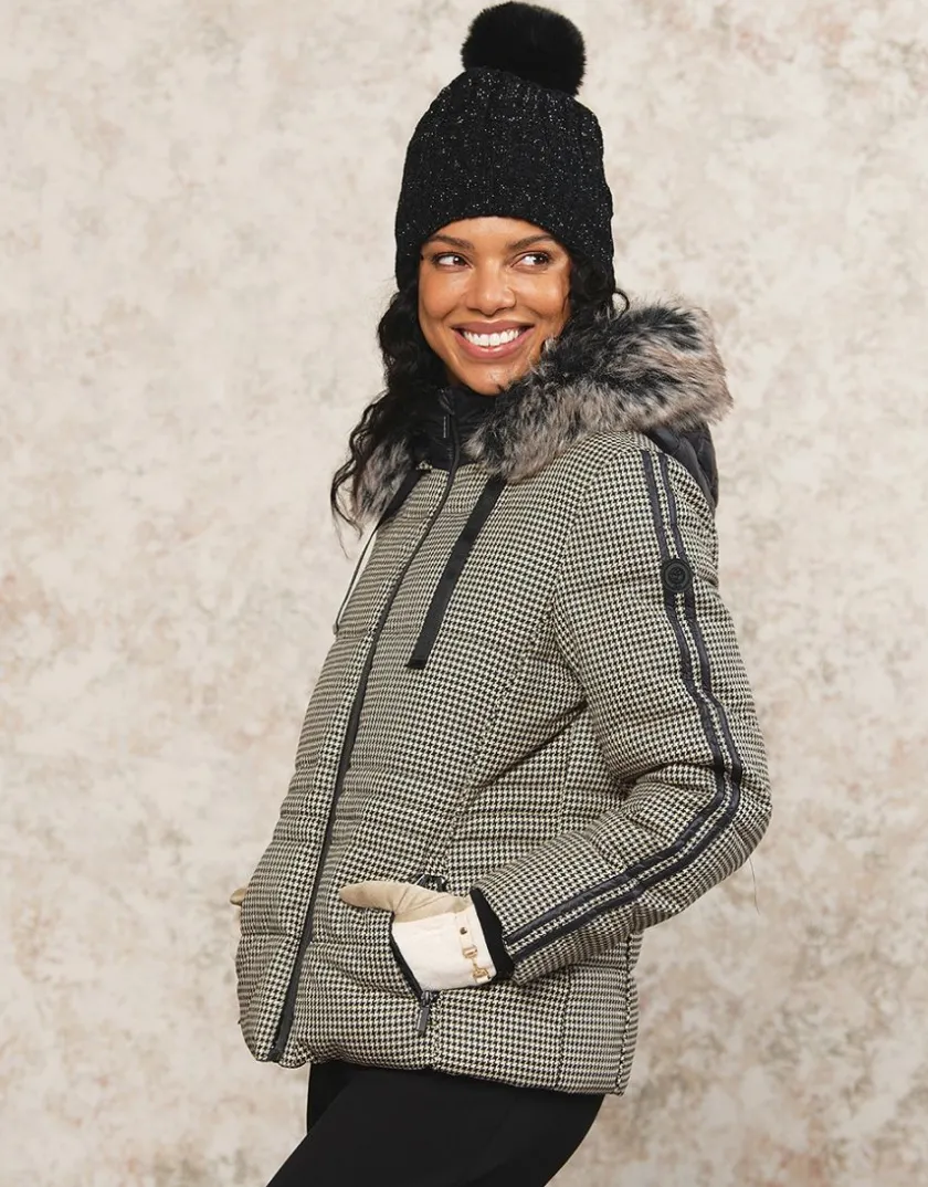 Clearance Doudoune pieds de poule Doudounes|Parkas