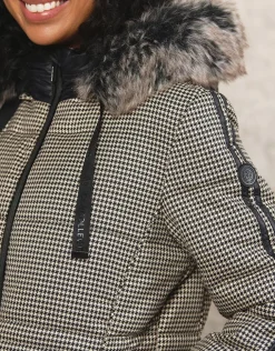 Clearance Doudoune pieds de poule Doudounes|Parkas