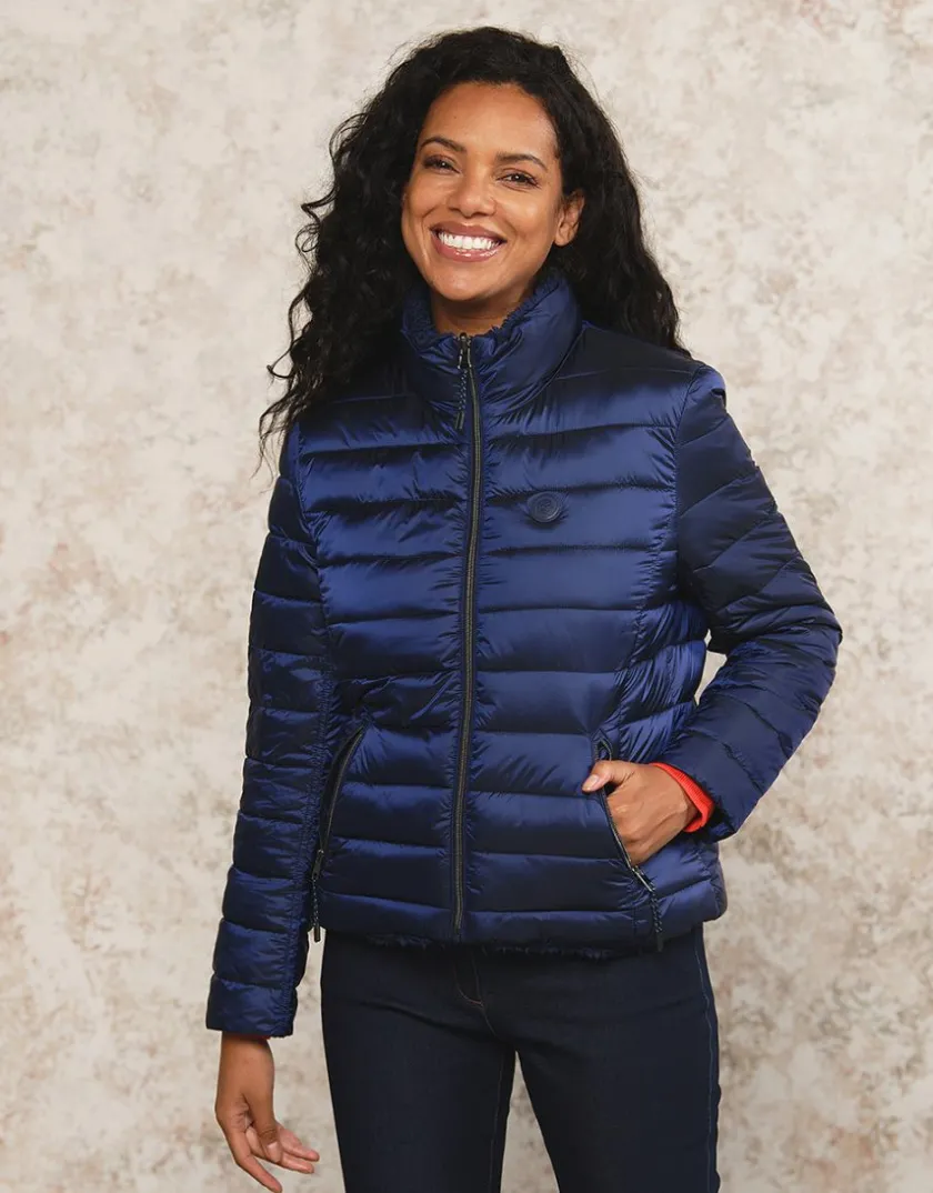 Best Doudoune réversible bleu Doudounes|Parkas