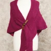Hot Echarpe poncho violet Accessoires