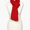 Clearance Echarpe rouge Accessoires