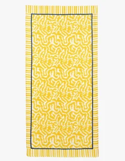 Best Foulard imprimé jaune Foulards|Accessoires