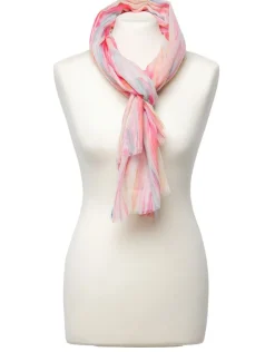 Outlet Foulard imprimé rose Foulards|Accessoires