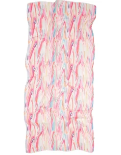 Outlet Foulard imprimé rose Foulards|Accessoires