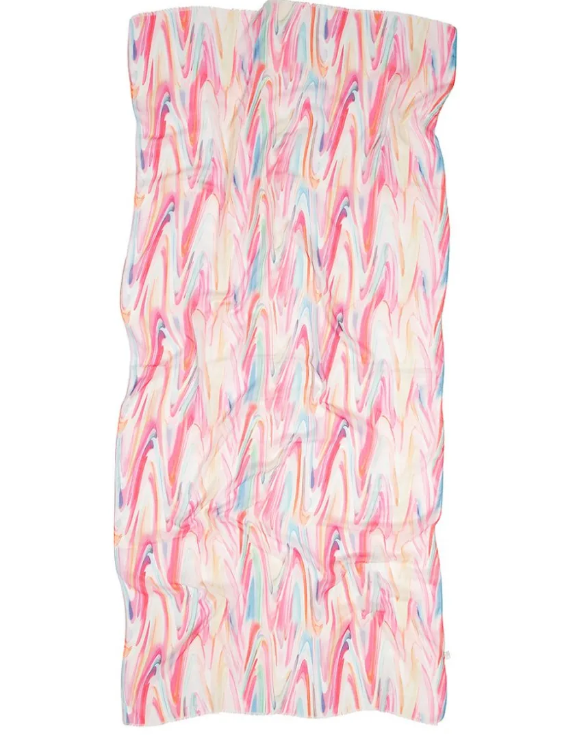 Outlet Foulard imprimé rose Foulards|Accessoires