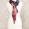 Online Foulard imprimé rose noir Foulards|Accessoires