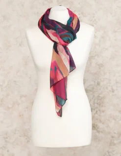 Online Foulard imprimé rose noir Foulards|Accessoires