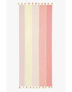 Sale Foulard jaune à rayures Foulards|Accessoires