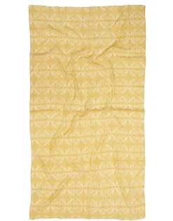 Online Foulard jaune imprimé Foulards|Accessoires