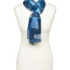 Clearance Foulard léger bleu Foulards|Accessoires