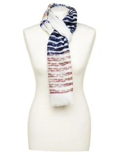 Online Foulard marine écru Foulards|Accessoires