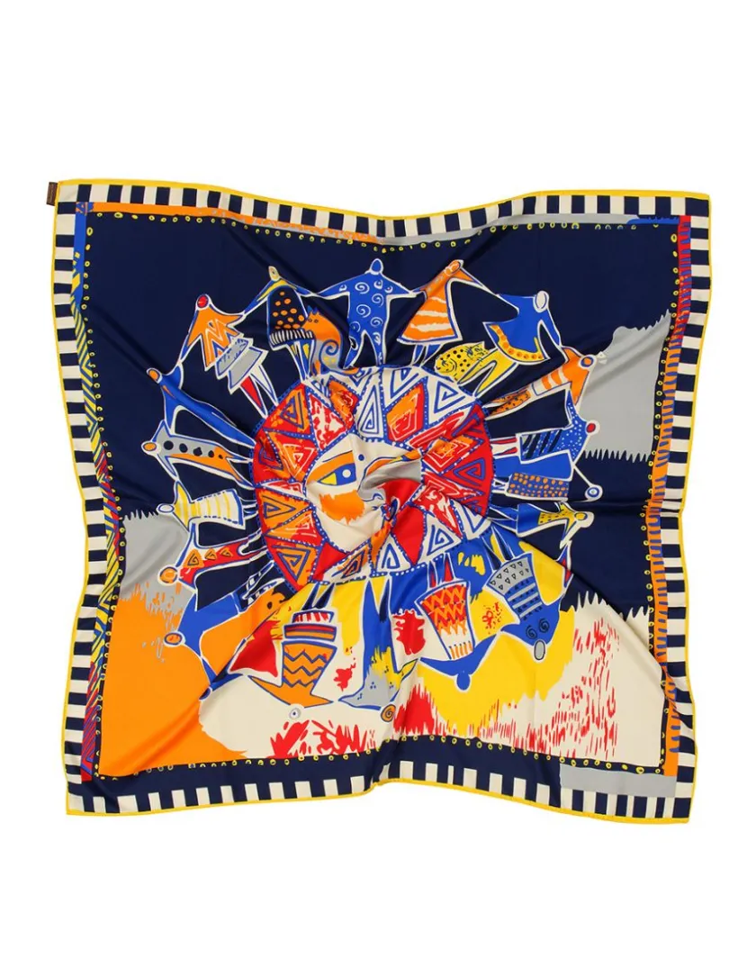 Sale Foulard marine imprimé Foulards|Accessoires