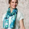 New Foulard motif vert Foulards|Accessoires