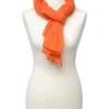 Discount Foulard orange paillettes Foulards|Accessoires