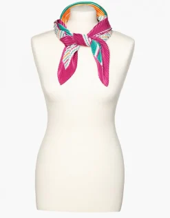 Clearance Foulard plissé carré Foulards|Accessoires
