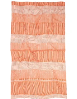 Sale Foulard rayé orange Foulards|Accessoires