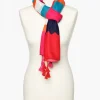 New Foulard rose et bleu Foulards|Accessoires