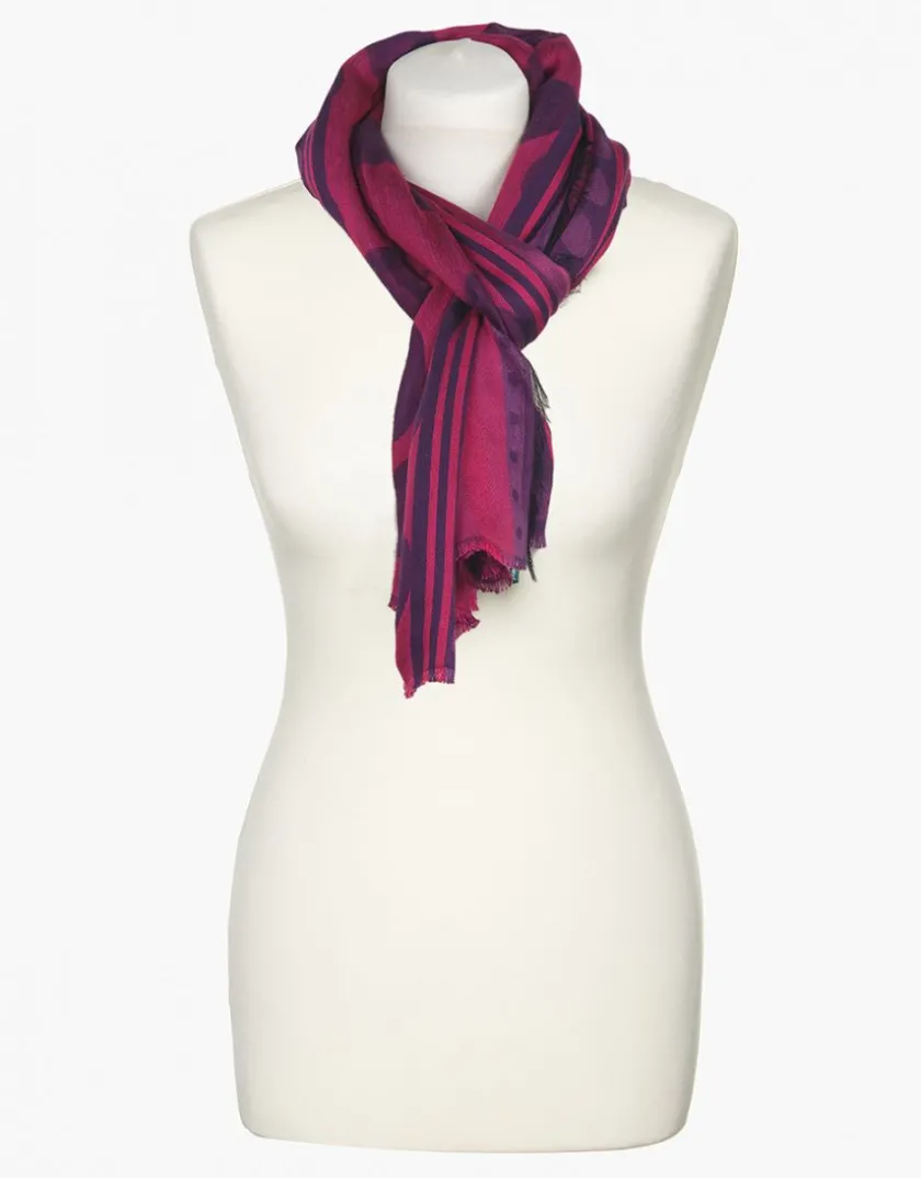 Outlet Foulard rose fuchsia Foulards|Accessoires
