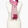 Sale Foulard rose fuchsia impr Foulards|Accessoires