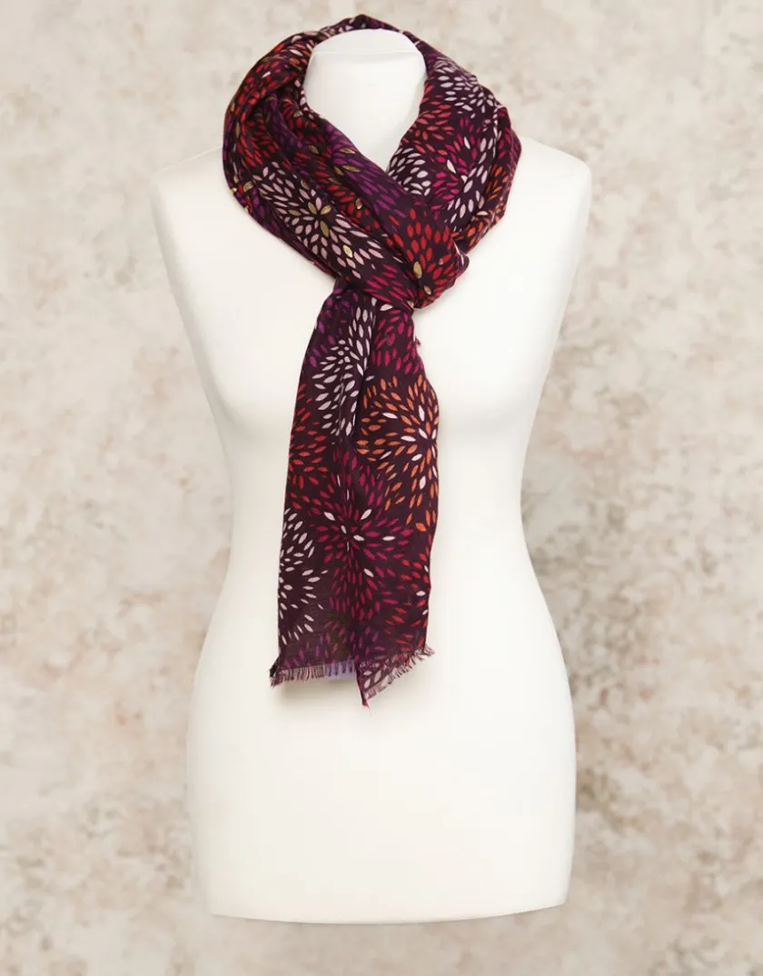Clearance Foulard rose imprimé Foulards|Accessoires