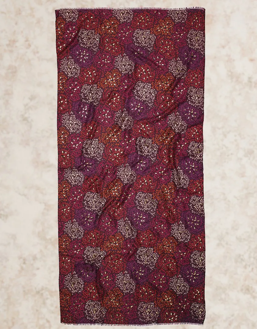 Clearance Foulard rose imprimé Foulards|Accessoires