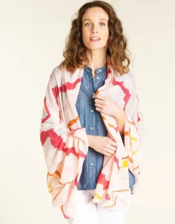 Hot Foulard rose imprimé Foulards|Accessoires