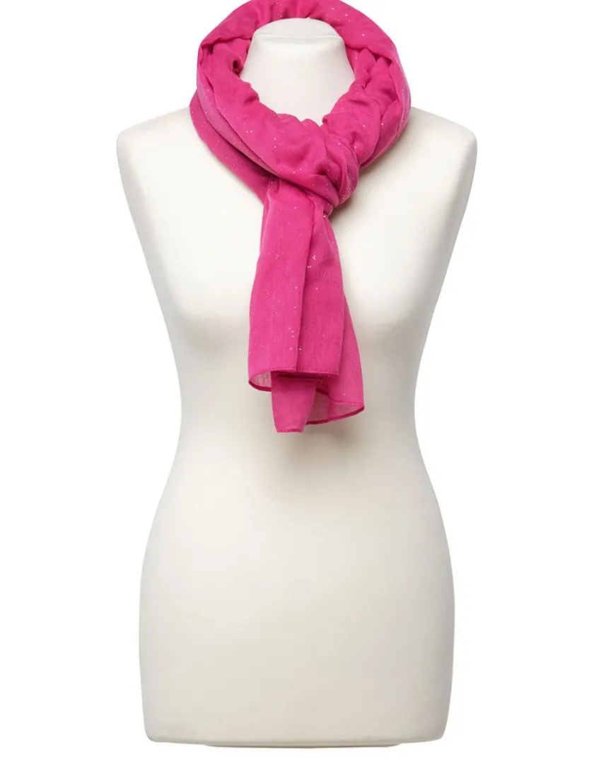 Clearance Foulard rose paillettes Foulards|Accessoires