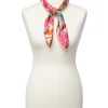Sale Foulard satiné fleuri Foulards|Accessoires