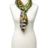 Discount Foulard vert imprimé Foulards|Accessoires
